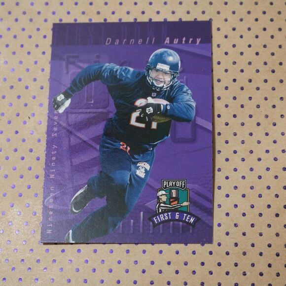 Darnell Autry #38 Football Card - Picture 1 of 2